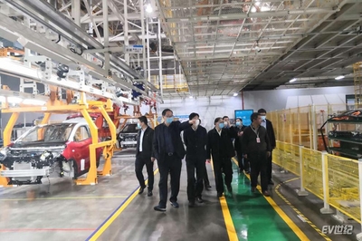 安徽省省管局深入调研奇瑞新能源城南工厂